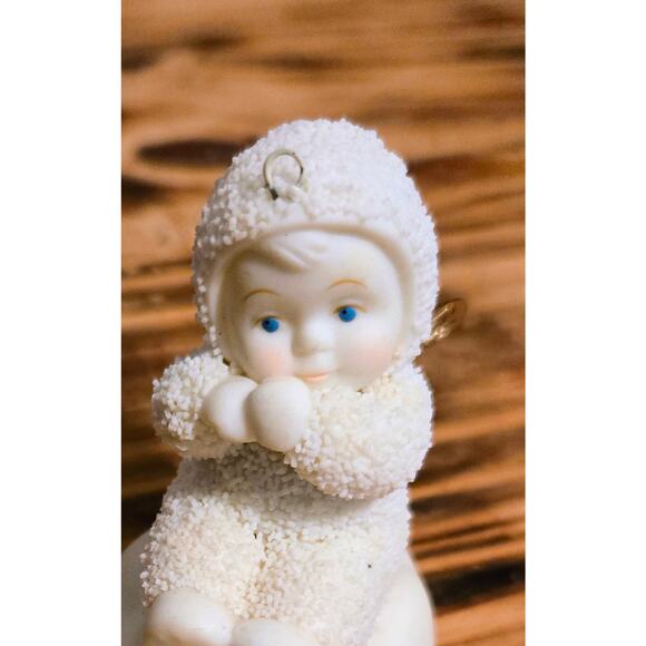 Department 56 Snowbabies Figurine Angelic Wishes Vintage Christmas Ornament - Picture 2 of 7